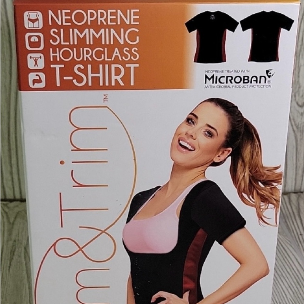Neoprene Slimming Hourglass T-Shirt X-Large